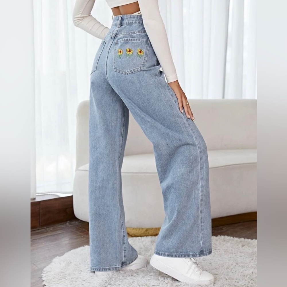 SHEIN wide leg pants